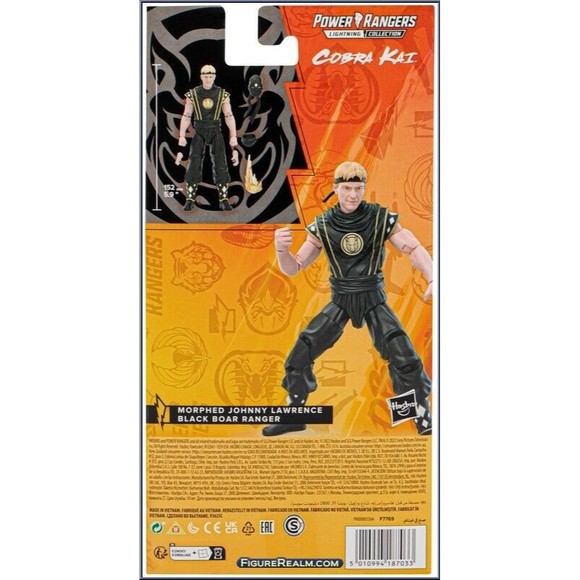 Power Rangers Cobra Kai Lightning Collection Morphed Johnny Lawrence  by Hasbro - Picture 5 of 5